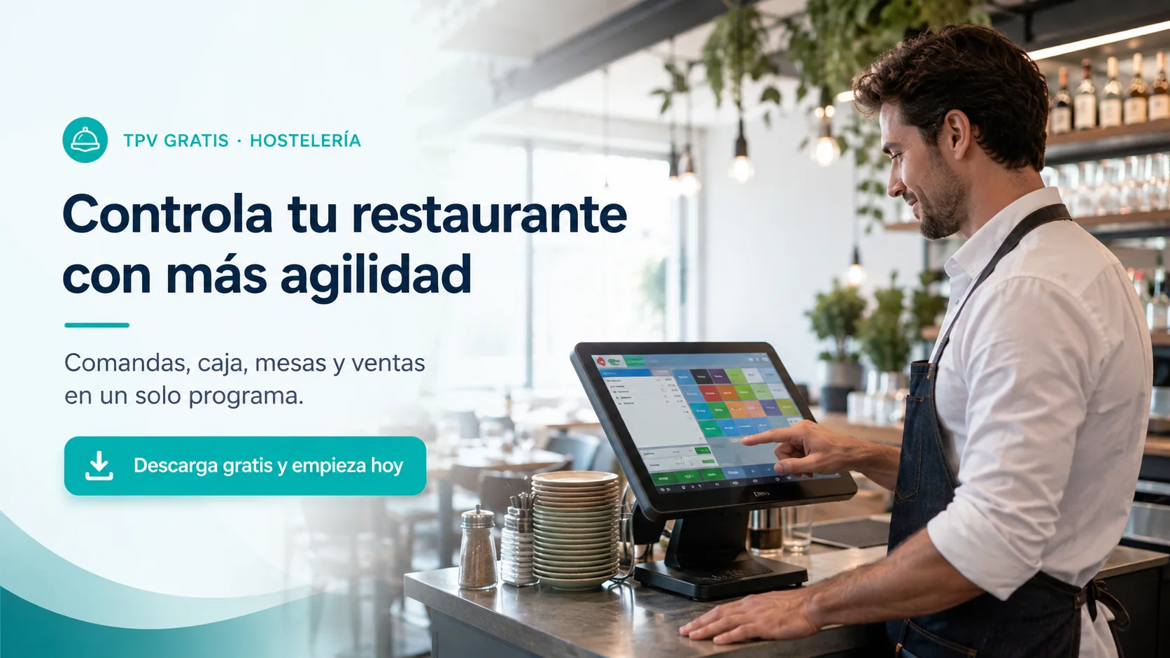TPV Gratis para Hostelería en un entorno profesional